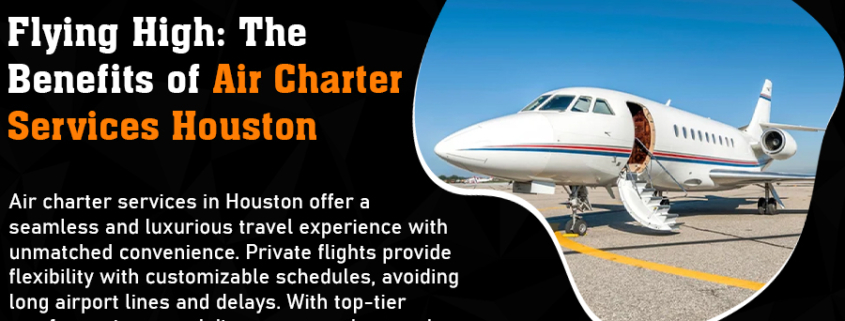 Flying High: The Benefits of Air Charter Services Houston